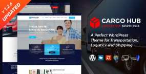 Cargo HUB WordPress主题_快递物流和运输搬家企业网站