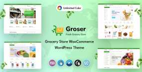 Groser生鲜果蔬商场超市在线购物网站WordPress主题V1.0.3