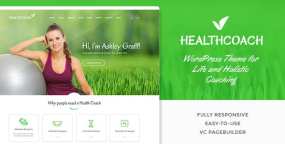 Health Coach健康生活方式辅导培训机构WordPress主题