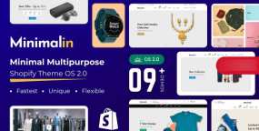 Minimalin运动鞋|外贸服饰|珠宝首饰销售平台Shopify主题V1.1.6