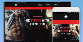 JA Fit瑜伽工作室和健身房网站Joomla主题V2.0.1