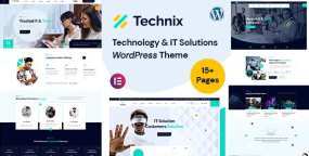Technix WordPress主题_技术和IT解决方案网站模板