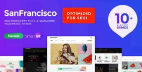 SanFrancisco v1.29 WordPress现代博客杂志网主题