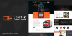 Logtik快递物流公司网站WordPress主题V2.7