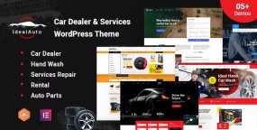 IdealAuto(v3.5.4)汽车经销商和洗车维修服务WordPress主题