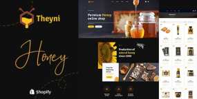 Theyni有机食品和蜂蜜店Shopify主题