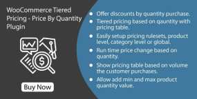 WooCommerce Tiered Pricing破解版(V1.1.2) 分层定价和按数量定价插件