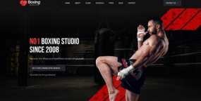 JA Boxing拳击俱乐部和健身工作室网站Joomla主题V1.0.2