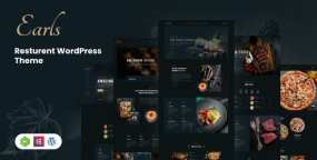 Earls咖啡馆和餐厅酒吧网站WordPress主题V1.2