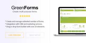 Green Forms(v1.56)强大高效表单生成器WordPress插件