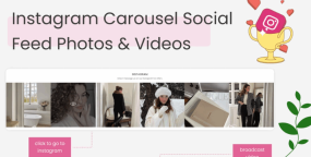 SocialFeed社交网Instagram照片和视频轮播器Prestashop插件V7.0.6