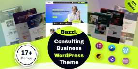 Bazzi含17演示商务咨询网站WordPress主题v1.0.2