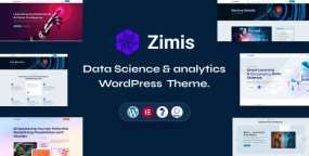 Zimis v1.0.1 WordPress数据分析与科研网站主题