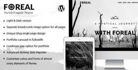 Foreal v3.0：电影工作室和影视制片网WordPress主题