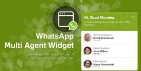WhatsApp Multi Agent多客服号码浮动聊天Joomla插件V1.6.0