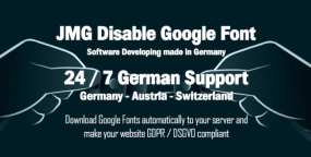 JMG Disable Google Font禁用谷歌字体Joomla插件V5.1.21