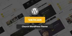 Vatican基督教堂布道和清真寺网站WordPress主题V1.4