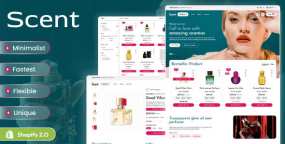 Scent香水与美妆品牌跨境电商Shopify主题