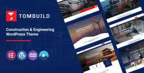 Tombuild WordPress主题_建筑工程和工业新能源网站模板