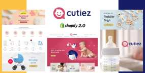 Cutiez儿童服装和玩具店Shopify主题V1.0