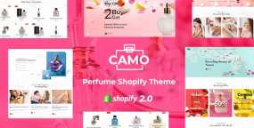 Camo香水和化妆品销售网站模板Shopify主题V1.0