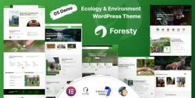 Foresty生态环保公益组织网站模板WordPress主题