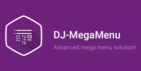 DJ-MegaMenu PRO高级图文菜单生成器Joomla插件