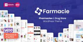 Farmacie破解版(v1.4)在线药店和药品销售网站WordPress主题