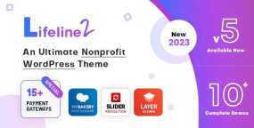 Lifeline 2慈善筹款|爱心捐款|非营利组织WordPress主题