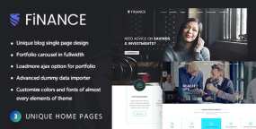 Finance Consultant金融理财顾问|投资咨询网WordPress主题