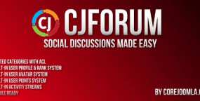 CjForum全功能论坛系统Joomla插件V5.0.1
