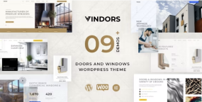 Vindors典雅门窗制造经销商WordPress主题