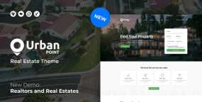 UrbanPoint(v2.0)房地产中介买房租房网WordPress主题