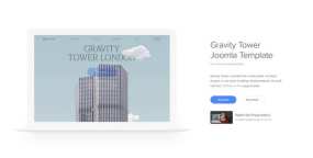 Gravity Tower房地产和建筑公司网站模板Joomla5主题