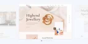 JS Jewels珠宝和手表网络销售网站模板Joomla4主题