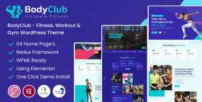 BodyClub健身WordPress主题v1.2_健身房官网模板