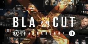 Blaxcut美发沙龙和理发店WordPress主题