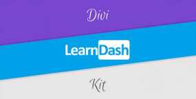 Divi LearnDash Kit在线学习课程页面编辑器插件