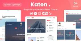 Katen营销博客&杂志网站WordPress主题