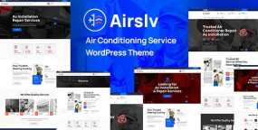 Airslv供暖和空调服务企业网站WordPress主题