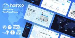 Hostco WordPress主题_虚拟主机服务商网站模板