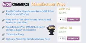 WooCommerce Manufacturer Price产品出厂价插件V2.6