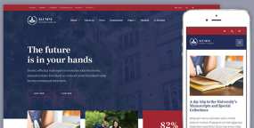 JA Alumni 2.0.0 大学院校网站Joomla模板