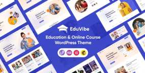 EduVibe远程教育培训网站WordPress主题