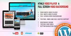 VPlayerBG视频播放器和全屏视频背景WordPress插件