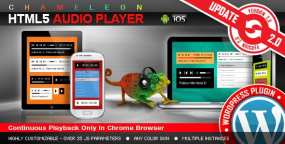 HTML5 Audio Player网页音频播放器WordPress插件