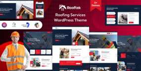 Rooftek屋顶安装改造服务公司网站WordPress主题