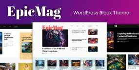 EpicMag块编辑器新闻杂志网站模板WordPress主题