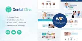 Dental Clinic牙医牙科诊所网站模板WordPress主题