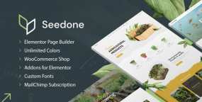 SeedOne农业生产和农场品加工企业网站WordPress主题